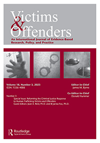 Cover image for Victims & Offenders, Volume 18, Issue 3, 2023