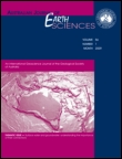 Cover image for Australian Journal of Earth Sciences, Volume 59, Issue 6, 2012