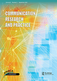 Cover image for Communication Research and Practice, Volume 8, Issue 3, 2022