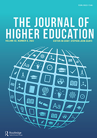 Cover image for The Journal of Higher Education, Volume 93, Issue 6, 2022