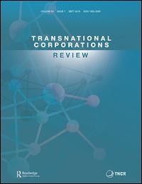 Cover image for Transnational Corporations Review, Volume 5, Issue 3, 2013