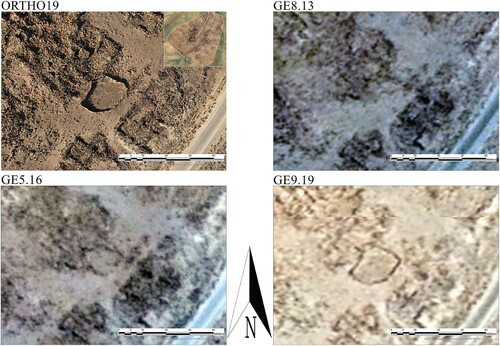 Figure 15. A compilation of images illustrating the creation and changes to the animal pen.