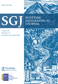 Cover image for Scottish Geographical Journal, Volume 139, Issue 3-4, 2023