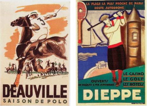 Figure 3. Advertisements for the Deauville and Dieppe resorts.Source: C. Pécout, personal collection.