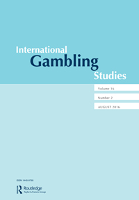Cover image for International Gambling Studies, Volume 16, Issue 2, 2016