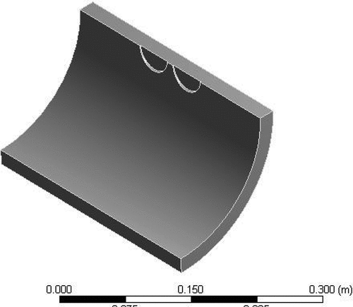 Figure 4. Model symmetry creation