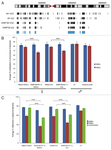 Figure 4. Gene specific enrichments after MeDIP followed by WGA in MRC5 fibroblast DNA and in various mouse tissues. (A) Enrichment of the MRC5 internal genes H19 (black bar) and HIST1H2BA (gray bar), both normalized to GAPDH. (B) positive/negative control Enrichment Post-WGA. Error bars show standard error of the means, n = 3 technical replicates. Gene specific enrichments for H19 (C) and Hist1h2ba (D) in mice tissues normalized to either Actb (black bars) or Gapdh (gray bars). Data are mean ± SD; n, 3 biological replicates; AL, ad libitum fed; DR, dietary restricted.