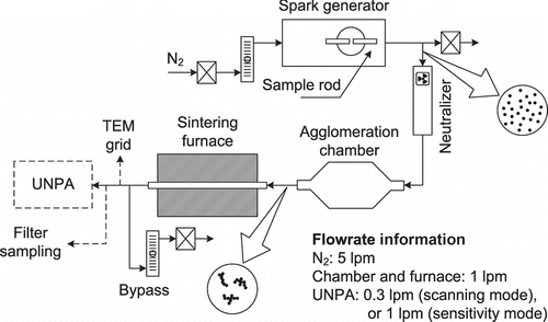 FIG. 2 Schematic diagram of the experimental setup.