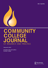 Cover image for Community College Journal of Research and Practice, Volume 45, Issue 5, 2021