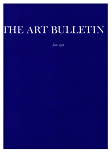 Cover image for The Art Bulletin, Volume 53, Issue 2, 1971