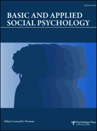 Cover image for Basic and Applied Social Psychology, Volume 39, Issue 2, 2017