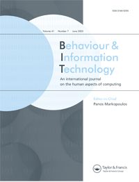 Cover image for Behaviour & Information Technology, Volume 41, Issue 7, 2022