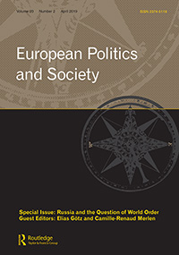Cover image for European Politics and Society, Volume 20, Issue 2, 2019
