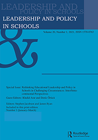 Cover image for Leadership and Policy in Schools, Volume 20, Issue 1, 2021