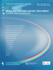Cover image for Desalination and Water Treatment, Volume 52, Issue 25-27, 2014
