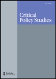 Cover image for Critical Policy Studies, Volume 1, Issue 3, 2007