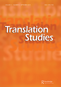 Cover image for Translation Studies, Volume 11, Issue 3, 2018