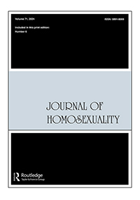 Cover image for Journal of Homosexuality, Volume 71, Issue 6, 2024