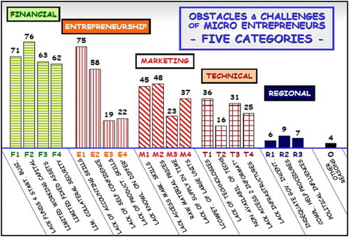 Figure 4. Obstacles and challenges of microentrepreneurs.