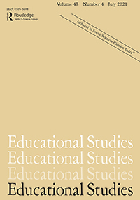 Cover image for Educational Studies, Volume 47, Issue 4, 2021
