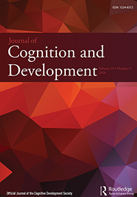 Cover image for Journal of Cognition and Development, Volume 19, Issue 5, 2018