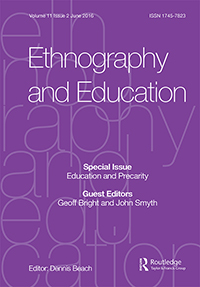 Cover image for Ethnography and Education, Volume 11, Issue 2, 2016