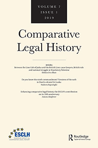 Cover image for Comparative Legal History, Volume 7, Issue 1, 2019