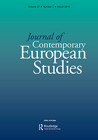 Cover image for Journal of Contemporary European Studies, Volume 27, Issue 1, 2019