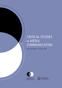 Cover image for Critical Studies in Media Communication, Volume 36, Issue 4, 2019