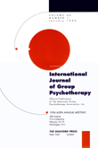 Cover image for International Journal of Group Psychotherapy, Volume 44, Issue 1, 1994