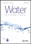 Cover image for Water International, Volume 37, Issue 3, 2012