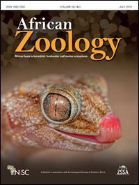 Cover image for African Zoology, Volume 54, Issue 2, 2019