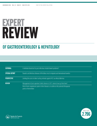 Cover image for Expert Review of Gastroenterology & Hepatology, Volume 10, Issue 11, 2016