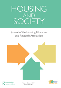 Cover image for Housing and Society, Volume 43, Issue 2, 2016
