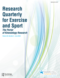 Cover image for Research Quarterly for Exercise and Sport, Volume 81, Issue sup1, 2010