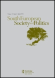 Cover image for South European Society and Politics, Volume 14, Issue 2, 2009