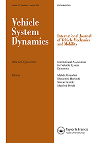 Cover image for Vehicle System Dynamics, Volume 57, Issue 8, 2019