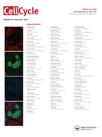 Cover image for Cell Cycle, Volume 16, Issue 22, 2017