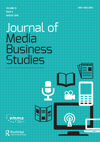Cover image for Journal of Media Business Studies, Volume 13, Issue 3, 2016