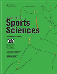 Cover image for Journal of Sports Sciences, Volume 34, Issue 14, 2016