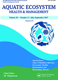 Cover image for Aquatic Ecosystem Health & Management, Volume 20, Issue 3, 2017