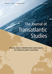 Cover image for Journal of Transatlantic Studies, Volume 13, Issue 3, 2015