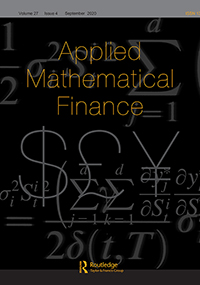 Cover image for Applied Mathematical Finance, Volume 27, Issue 4, 2020