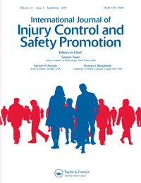 Cover image for International Journal of Injury Control and Safety Promotion, Volume 24, Issue 3, 2017