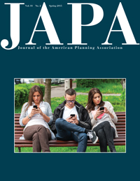 Cover image for Journal of the American Planning Association, Volume 81, Issue 2, 2015