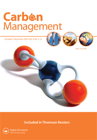 Cover image for Carbon Management, Volume 5, Issue 5-6, 2014