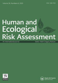 Cover image for Human and Ecological Risk Assessment: An International Journal, Volume 26, Issue 6, 2020