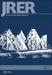 Cover image for Journal of Real Estate Research, Volume 31, Issue 4, 2009
