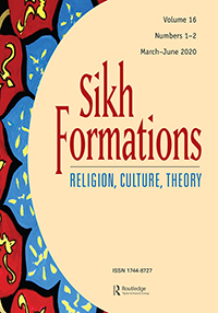 Cover image for Sikh Formations, Volume 16, Issue 1-2, 2020