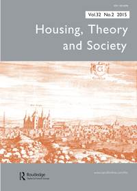 Cover image for Housing, Theory and Society, Volume 32, Issue 2, 2015